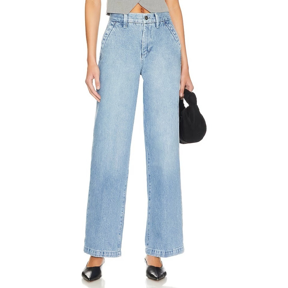 Favorite Daughter The Taylor Trouser Jeans Low Rise in Malta